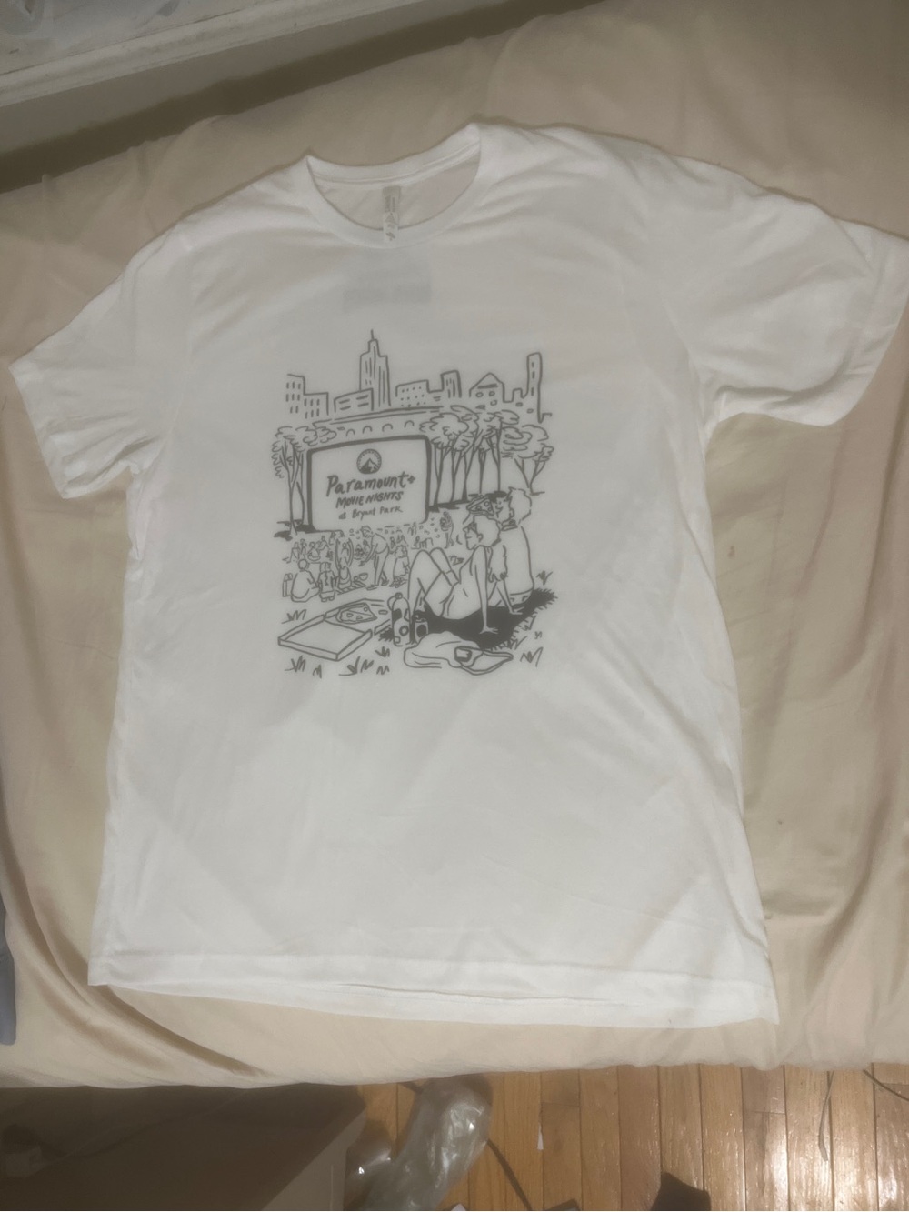 Paramount + Movie T-Shirt XL NEW NYC Nights Bryant Park September 2026